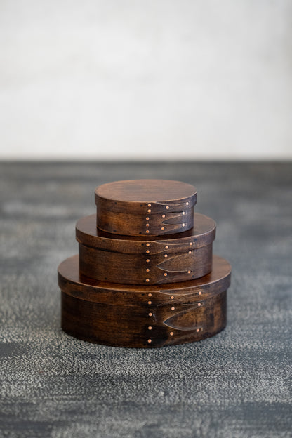 【受注製品】松本店限定OVAL BOX ・type-R　「アンバー」