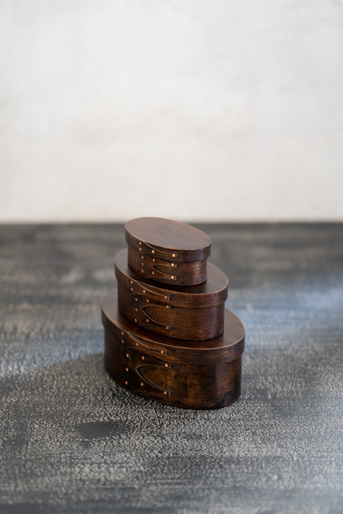 【受注製品】松本店限定OVAL BOX ・type-R　「アンバー」